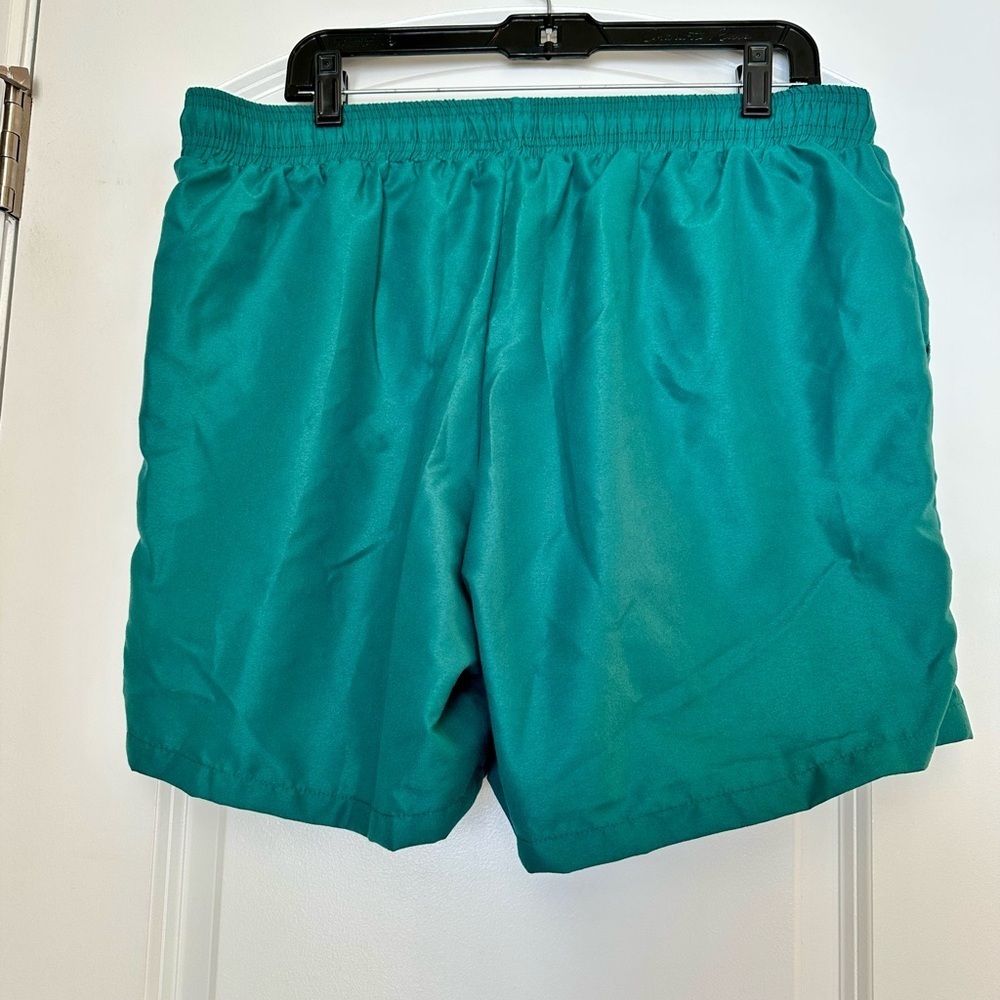 Men’s Swim Trunks Bundle XL 17” Red & Teal NWOT 2-Pair Set - Picture 3 of 8